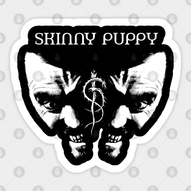 Skinny Puppy Sticker by Perinemezo